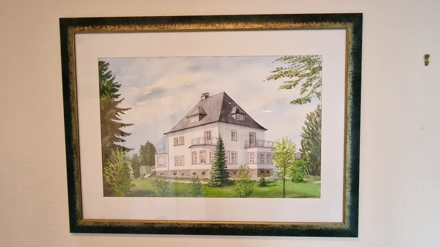 Wandgemälde Villa