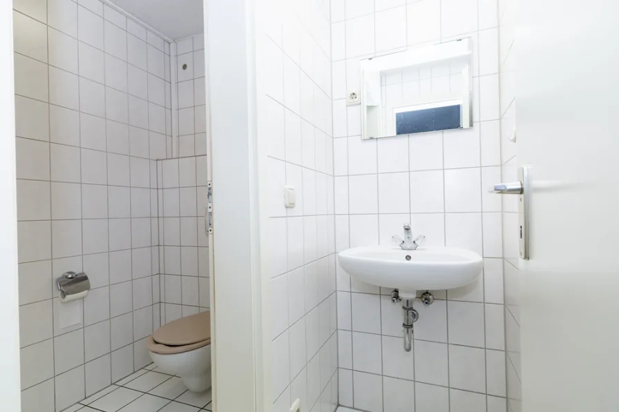 WC im Untergeschoss