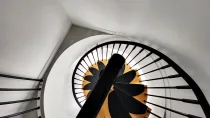 Wendeltreppe Ansicht oben