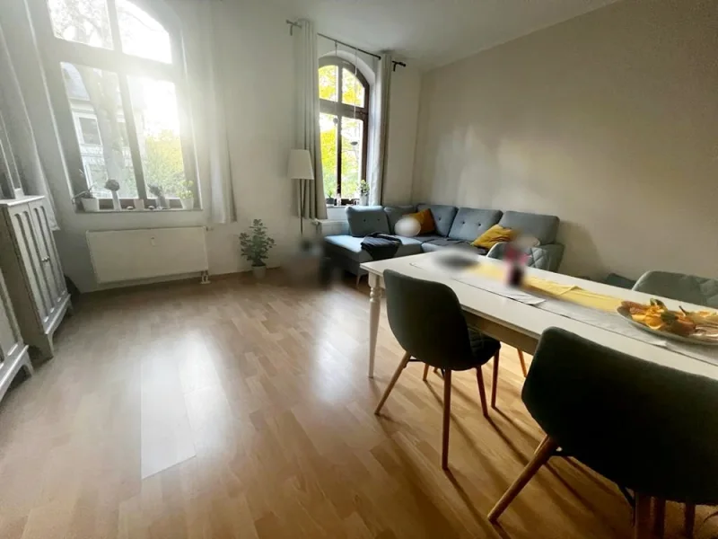 Wohnzimmer - Wohnung mieten in Chemnitz / Altendorf - *** Schöne 3-Raum Wohnung mit Terrasse im ruhigen Stadtteil Chemnitz-Altendorf ***