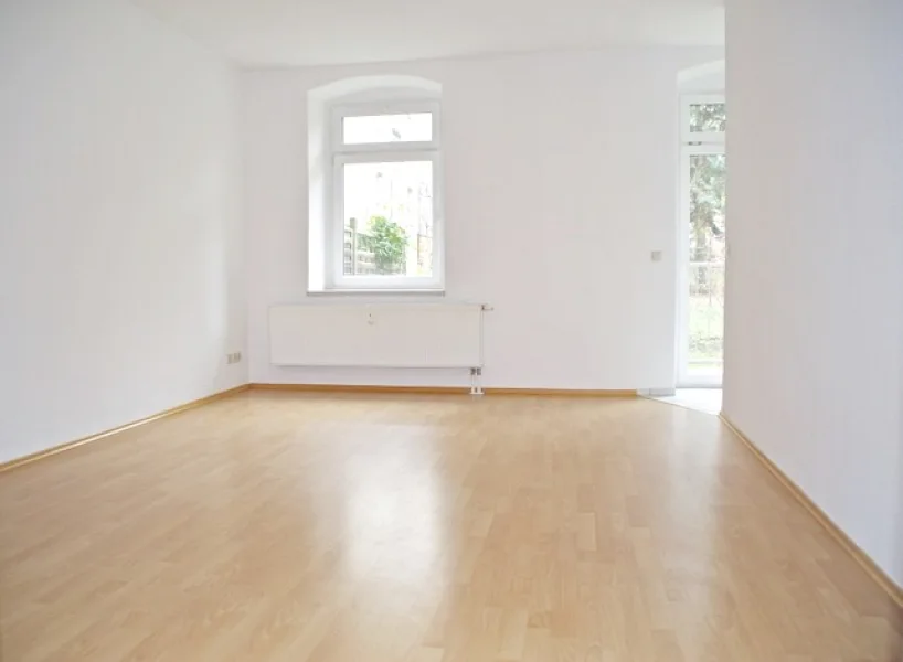 Wohnzimmer - Wohnung mieten in Chemnitz / Kaßberg - *** Helle und schöne 3-Zimmer-Wohnung mit Balkon und Gartennutzung auf dem Chemnitzer-Kaßberg ***