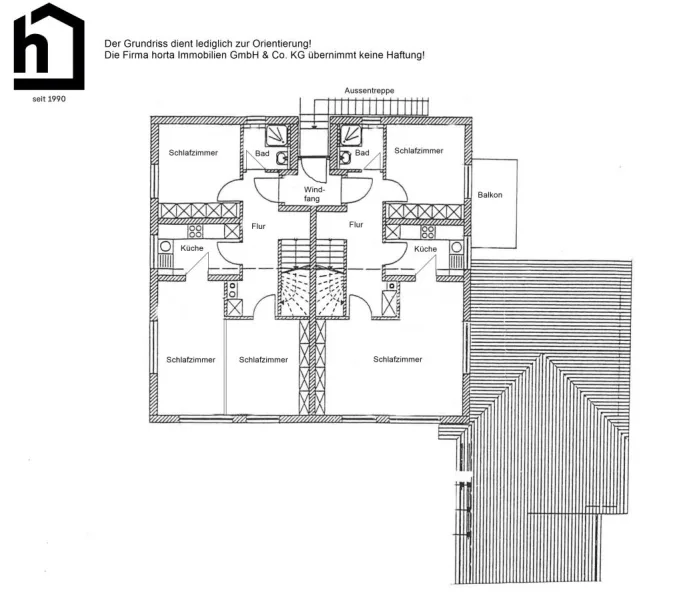 Grundriss Obergeschoss