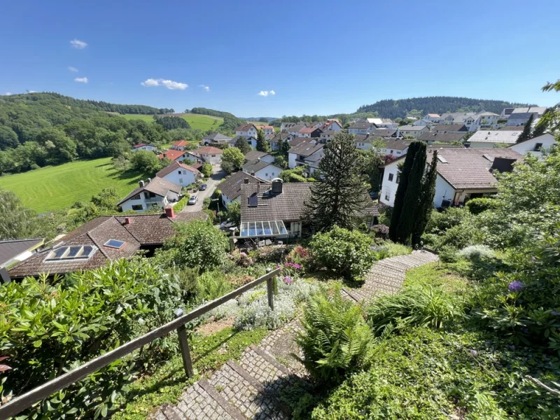 Gartenbereich mit Ausblick