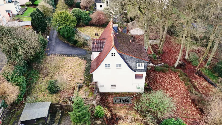 DJI_20240213090651_0032_D_optimiert_web - Haus kaufen in Solingen - Baugrund mit unverbaubaren Blick in abs. ruhiger Lage in SG-Wald