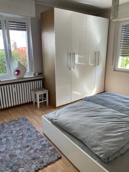 Schlafzimmer einer Wohnung