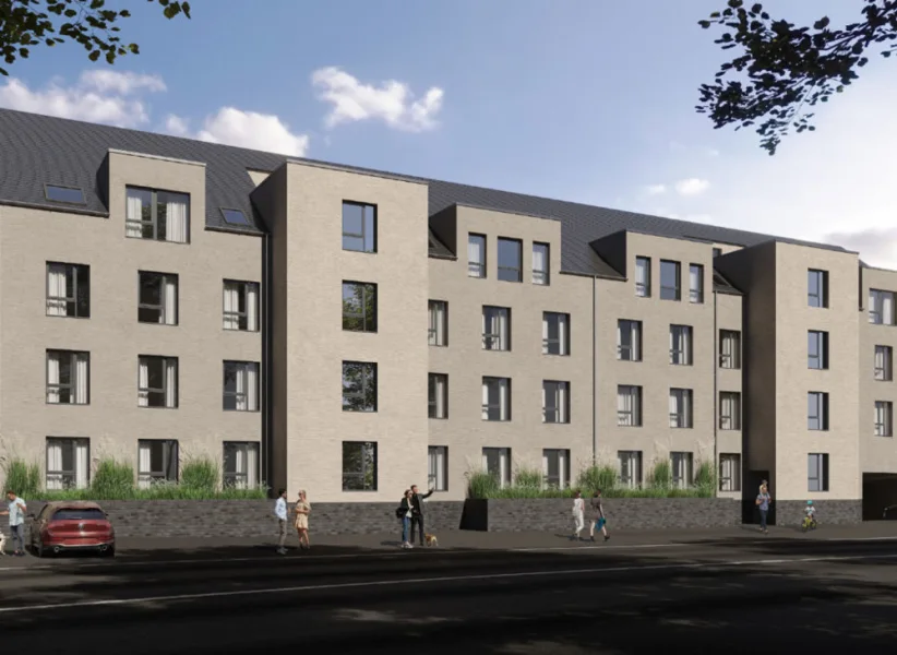 Visualisierung Straße