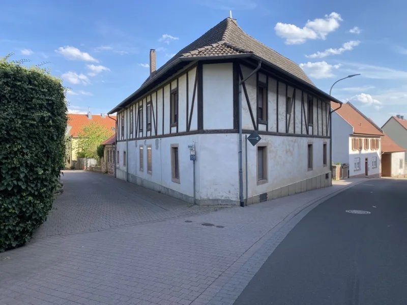 Ansicht - Haus kaufen in Lautersheim - Haus mit vier Wohneinheiten