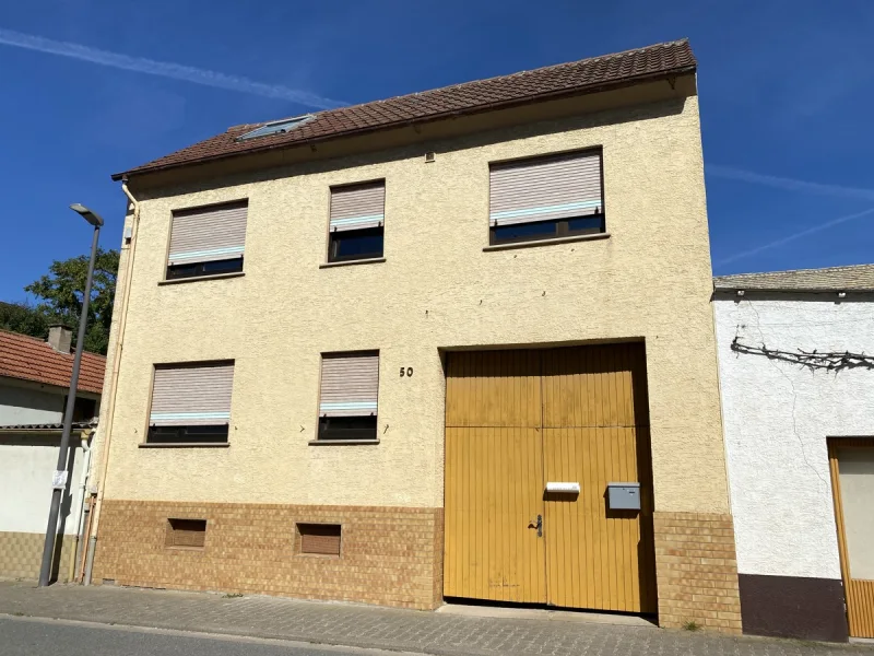 Außenansicht - Haus kaufen in Selzen - Einfamilienhaus mit Hof und Garage