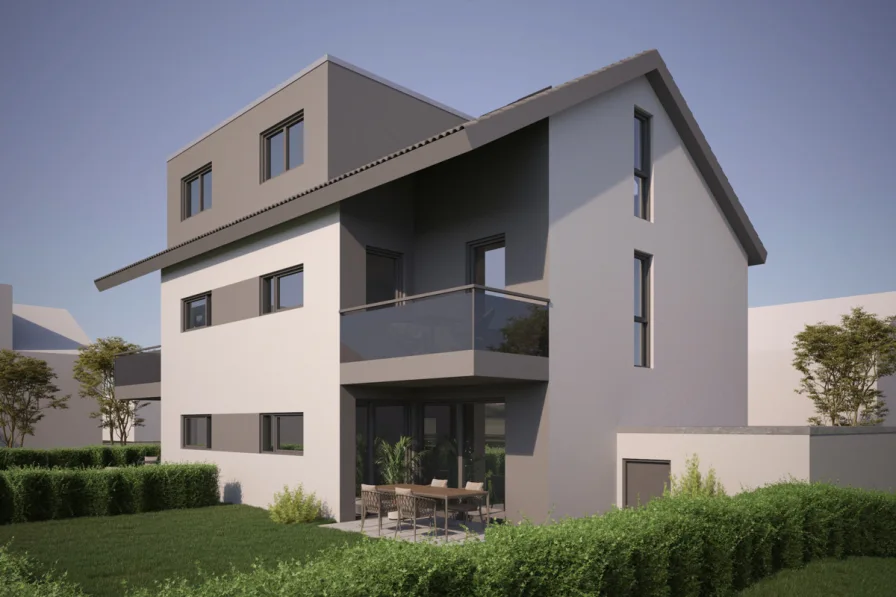 Animation - Haus kaufen in Wörrstadt - Traumhafte Doppelhaushälfte - Neubau -