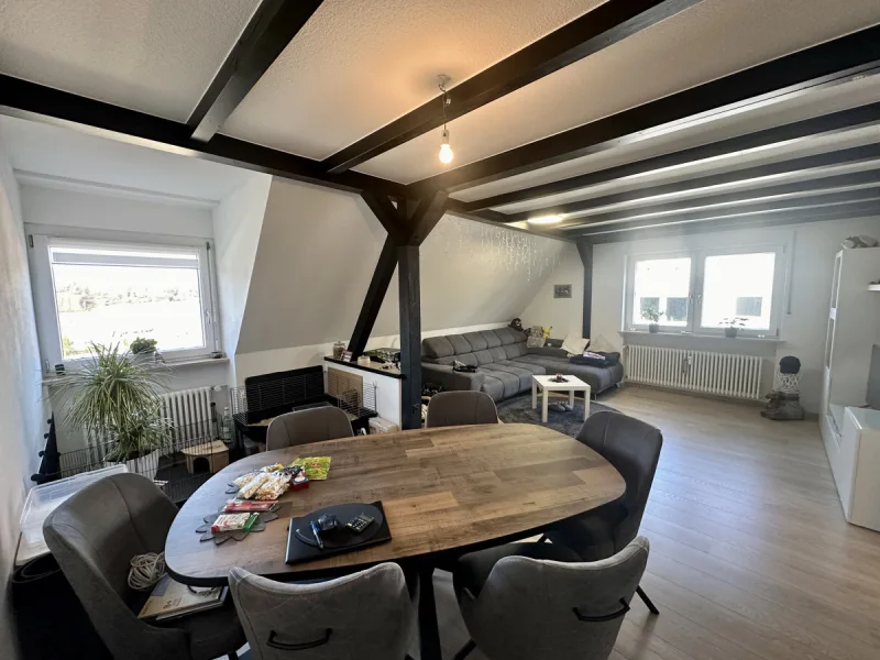 Wohnzimmer - Wohnung kaufen in Rockenhausen - Eigentumswohnung mit Garage