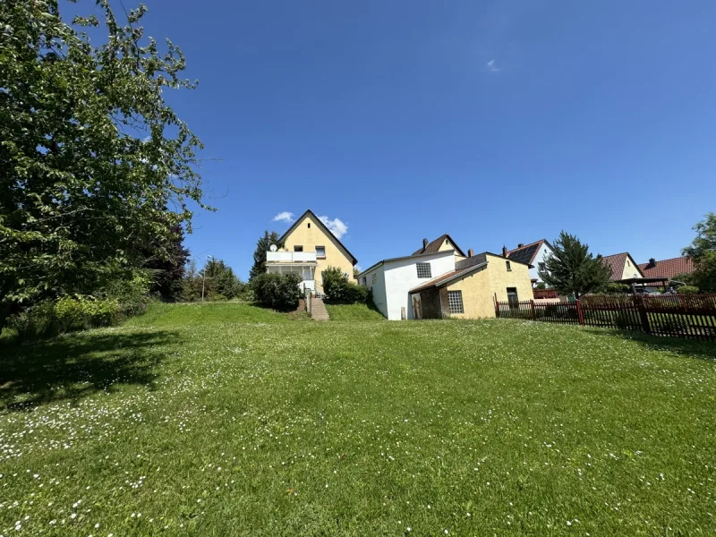 Haus mit Garage - Haus kaufen in Börrstadt - Ein- bis Zweifamilienhaus mit Garten