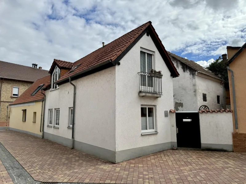 Straßenansicht - Haus kaufen in Nackenheim - Charmantes Einfamilienhaus