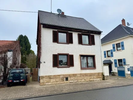 Titelbild - Haus kaufen in Undenheim - Einfamilienhaus mit Garage und Nebengebäude