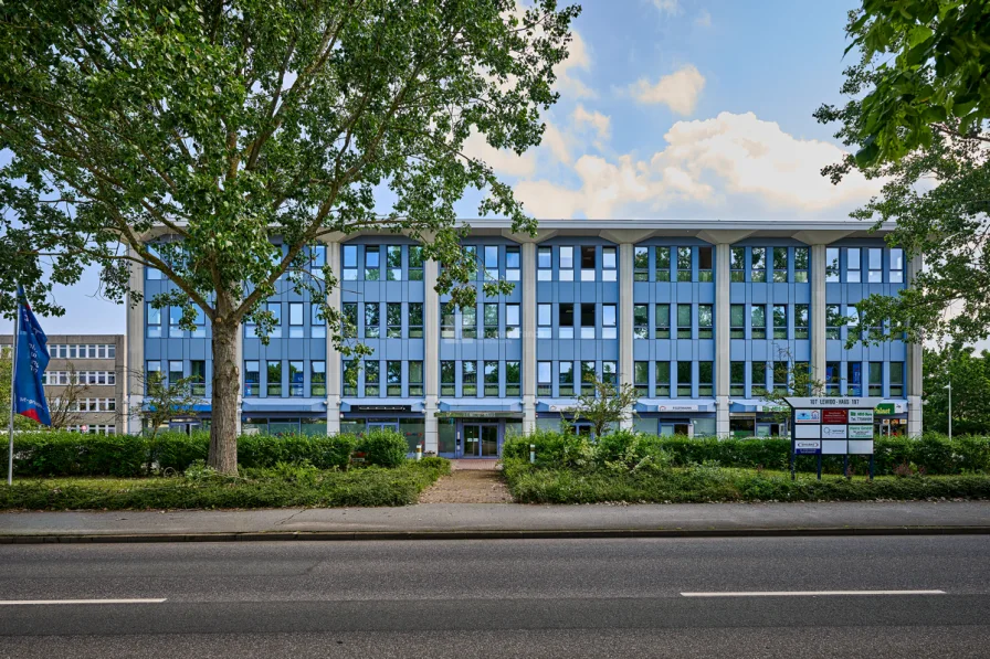 Die Aussicht von der Werkstraße aus