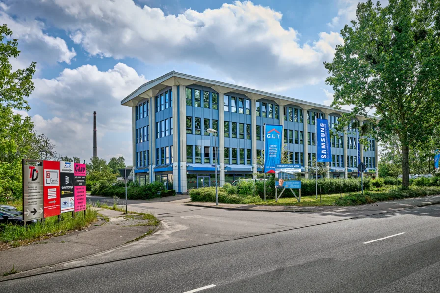 Zufahrt LEWIDO HAUS von der Werkstraße aus