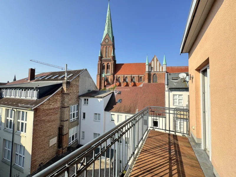 Panorama Balkon Altstadt und Domblick