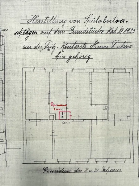 Der Grundriss II + III Geschoss