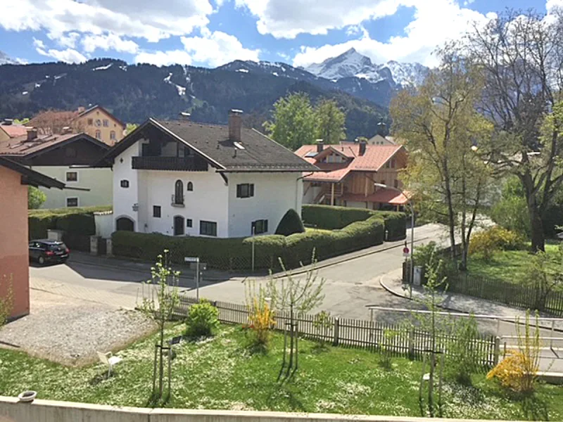 Bergblick vom Balkon