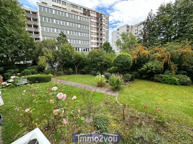 Gartensicht Balkon links