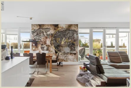 Wohnen - Wohnung kaufen in Berlin - Ein, zwei oder drei Personen: Neubau-Penthousewohnung mit vielen Extras in Berlin-Zehlendorf