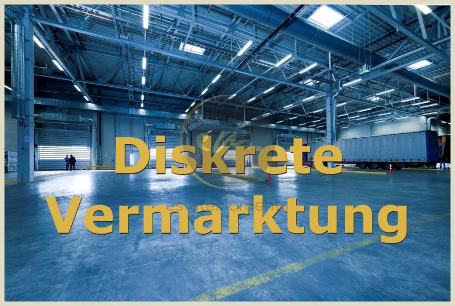 Diskrete Vermarktung - Zinshaus/Renditeobjekt kaufen in Ludwigshafen - Light-Industrial: Produktions- und Lagerhalle mit Bürobereichen, Parkplätzen und zwei Zufahrten...