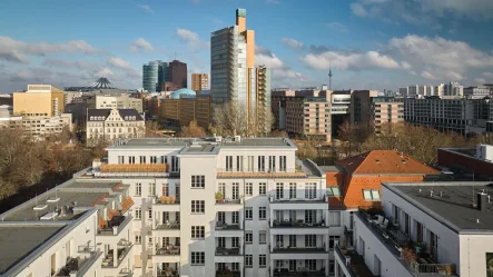 Blick auf Potsdamer Platz - Wohnung kaufen in Berlin - Urbaner Luxus: Wohnen mit Blick auf den Potsdamer Platz