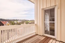 überdachter Balkon