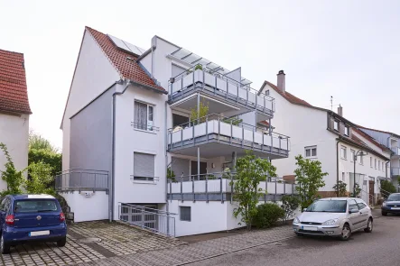 Aussenansicht  - Wohnung kaufen in Schorndorf-Weiler - 2-Zimmer Wohnung für Menschen ab 50 Jahren!