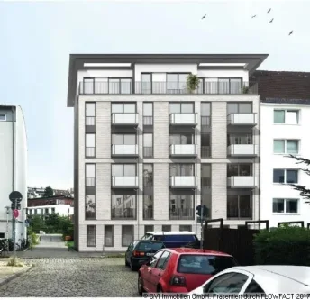 Hausansicht - Wohnung mieten in Kiel - Barrierefreie Erdgeschoss-Wohnung in Uni-Nähe