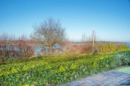 Blick auf die Schlei - Haus kaufen in Bohnert - Premium-Ferienhaus mit Schleiblick