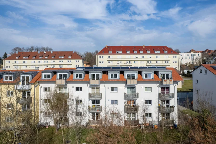Südansicht - Haus kaufen in Weingarten - Nachhaltiges Investment - 2 Mehrfamilienhäuser in Weingarten /Oberstadt