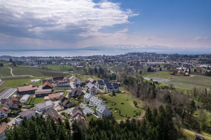 Luftbild - Haus kaufen in Lindau (Bodensee) / Streitelsfingen - Herausragende Wohn- und Aussichtslage von Lindau