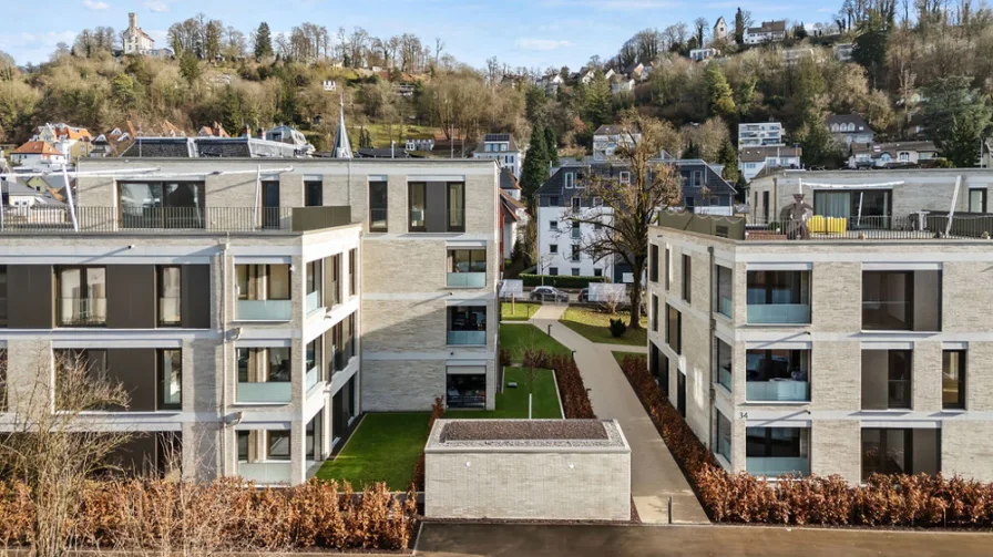 Ansicht - Wohnung mieten in Ravensburg - Exklusives Wohnen im Herzen von Ravensburg – Moderne Neubauwohnung mit Garten und Loggia