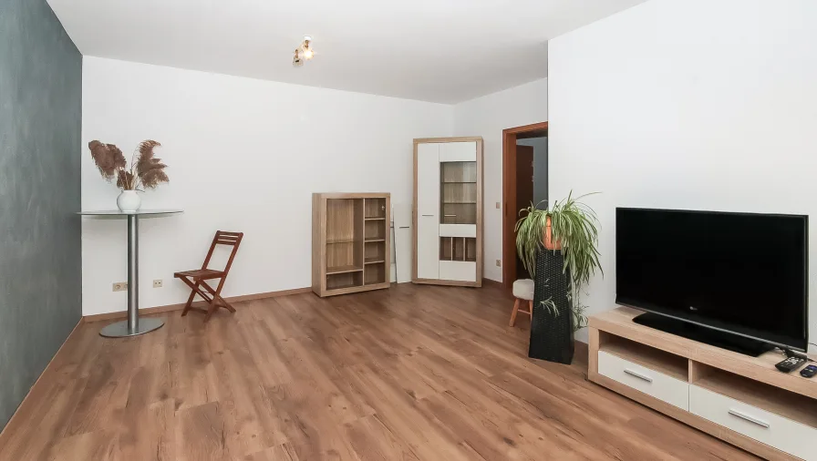 Wohnzimmer - Wohnung kaufen in Guntersblum - Schöne 2-ZKB-Eigentumswohnung in ruhiger Lage von Guntersblum * Keine Käuferprovision