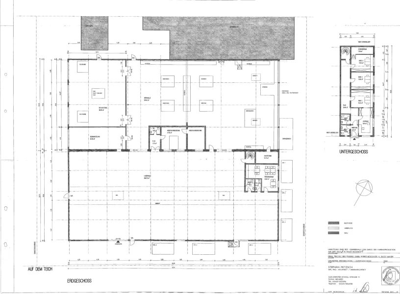 Grundriss Halle-Büros