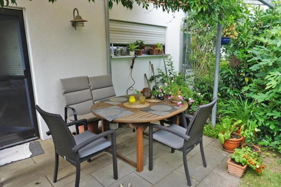 Überdachte Terrasse