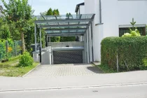 Tiefgaragenabfahrt