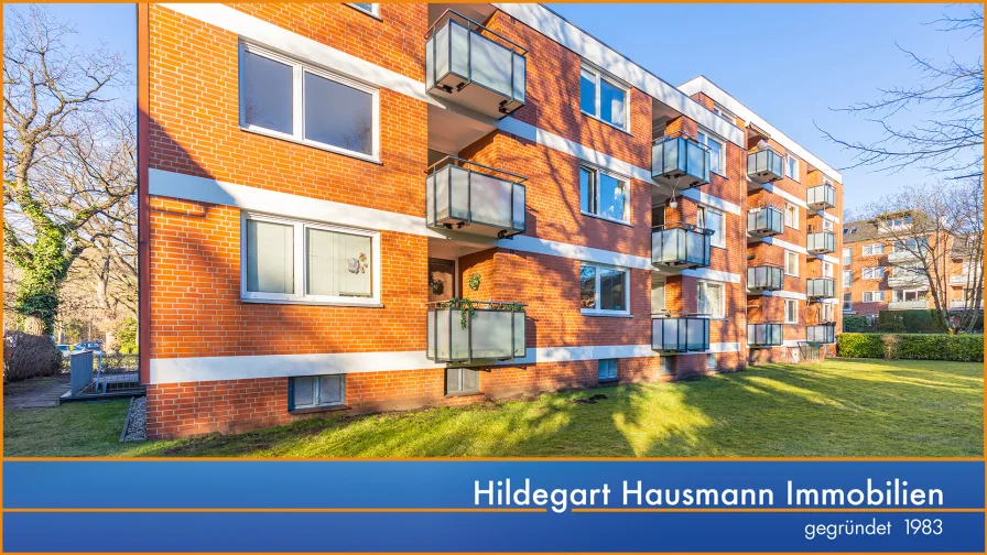 Hausansicht - Wohnung mieten in Norderstedt - Tolle Singlewohnung in Norderstedt-Harksheide Süd