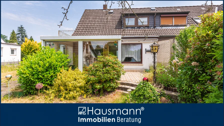 Hausansicht - Haus kaufen in Hamburg - Idyllische Wohnlage im schönsten Hamburg-Langenhorn!