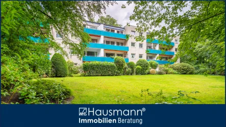 Hausansicht - Wohnung kaufen in Hamburg - Heller Wohnkomfort in der Endetage von Hamburg-Iserbrook!