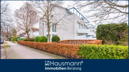 Hausansicht - Wohnung kaufen in Norderstedt - Moderner und heller Wohnkomfort in Norderstedt-Glashütte!