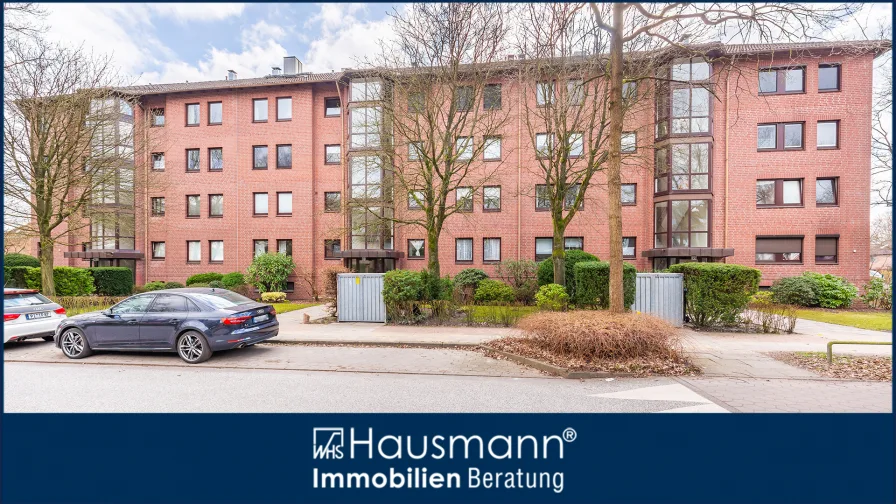 Hausansicht - Wohnung kaufen in Hamburg - Hochwertiger Wohnkomfort in ruhiger Lage in Hamburg Niendorf!
