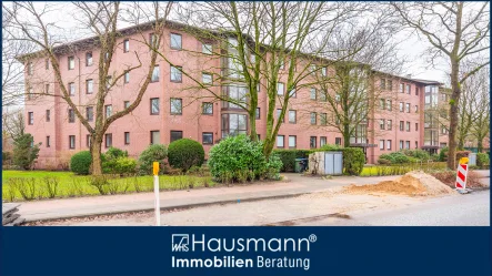 Hausansicht - Wohnung kaufen in Hamburg - Schmuckstück in absolut ruhiger Wohnlage in Hamburg-Niendorf!