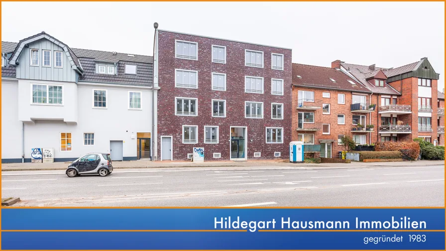 Außenansicht - Wohnung mieten in Hamburg - Hochwertiger Wohnkomfort / Erstbezug in Hamburg-Fuhlsbüttel