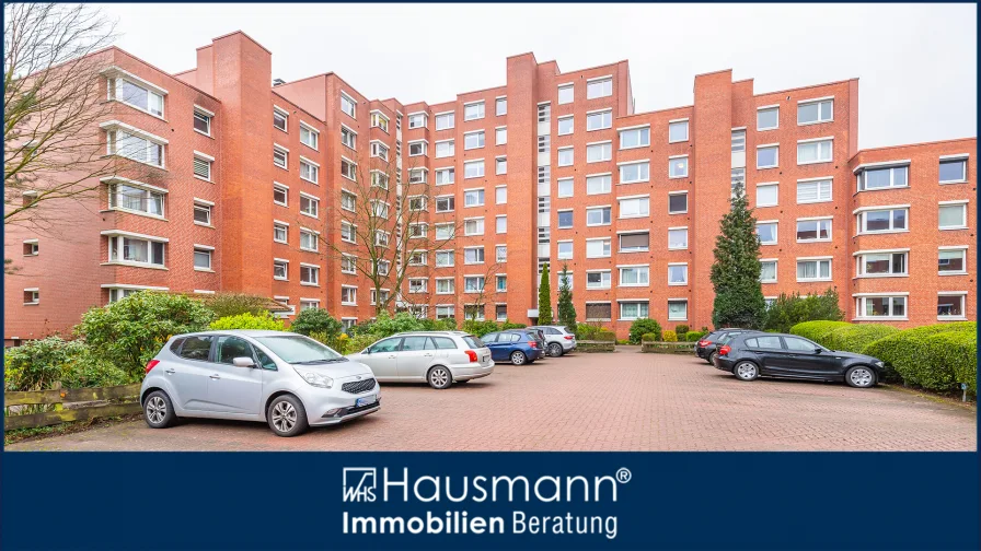 Hausansicht - Wohnung kaufen in Hamburg - Einziehen und Wohlfühlen in Hamburg-Stellingen!
