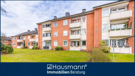 Hausansicht - Wohnung kaufen in Norderstedt - Beliebte Wohnlage unweit vom Norderstedter Stadtpark!