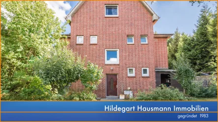 Hausansicht - Wohnung mieten in Norderstedt - Grüne, ruhige Wohnlage an der Hamburger Stadtgrenze