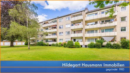 Hausansicht - Wohnung mieten in Norderstedt - Schöne Singlewohnung in Norderstedt-Harksheide Süd