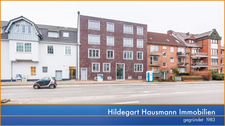 Außenansicht - Wohnung mieten in Hamburg - Hochwertiger Wohnkomfort / Neubau in Hamburg-Fuhlsbüttel