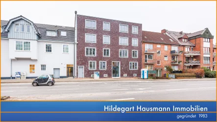 Außenansicht - Wohnung mieten in Hamburg - Hochwertiger Wohnkomfort / Neubau in Hamburg-Fuhlsbüttel